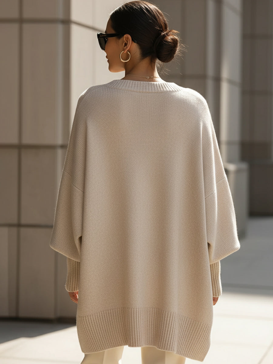 Marise | Luxe Soft-Knit Oversized Poncho