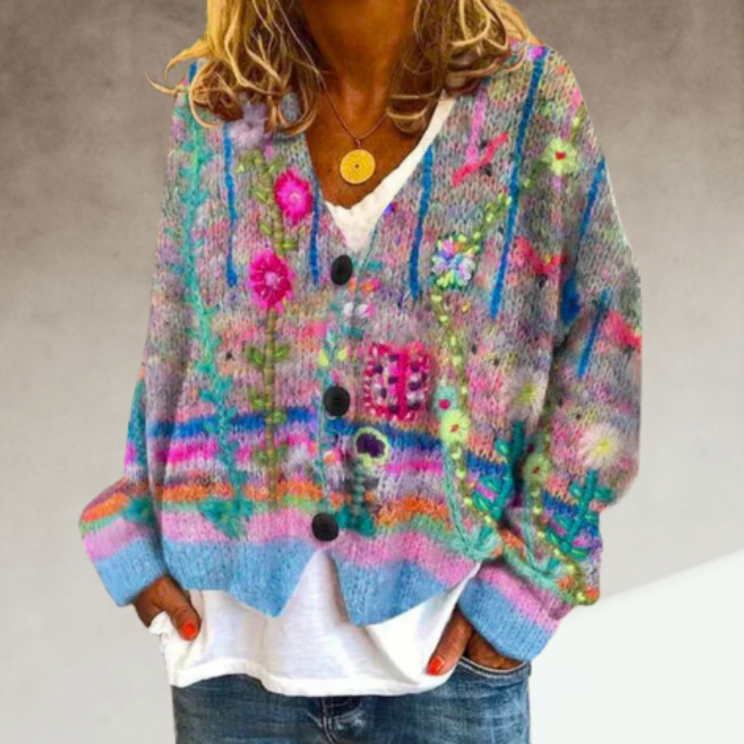 Boutique Eliza™ | Floral Cardigan