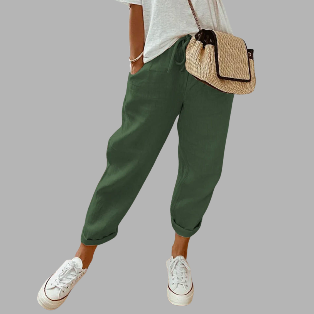 Boutique Eliza™ | Elegant cotton trousers