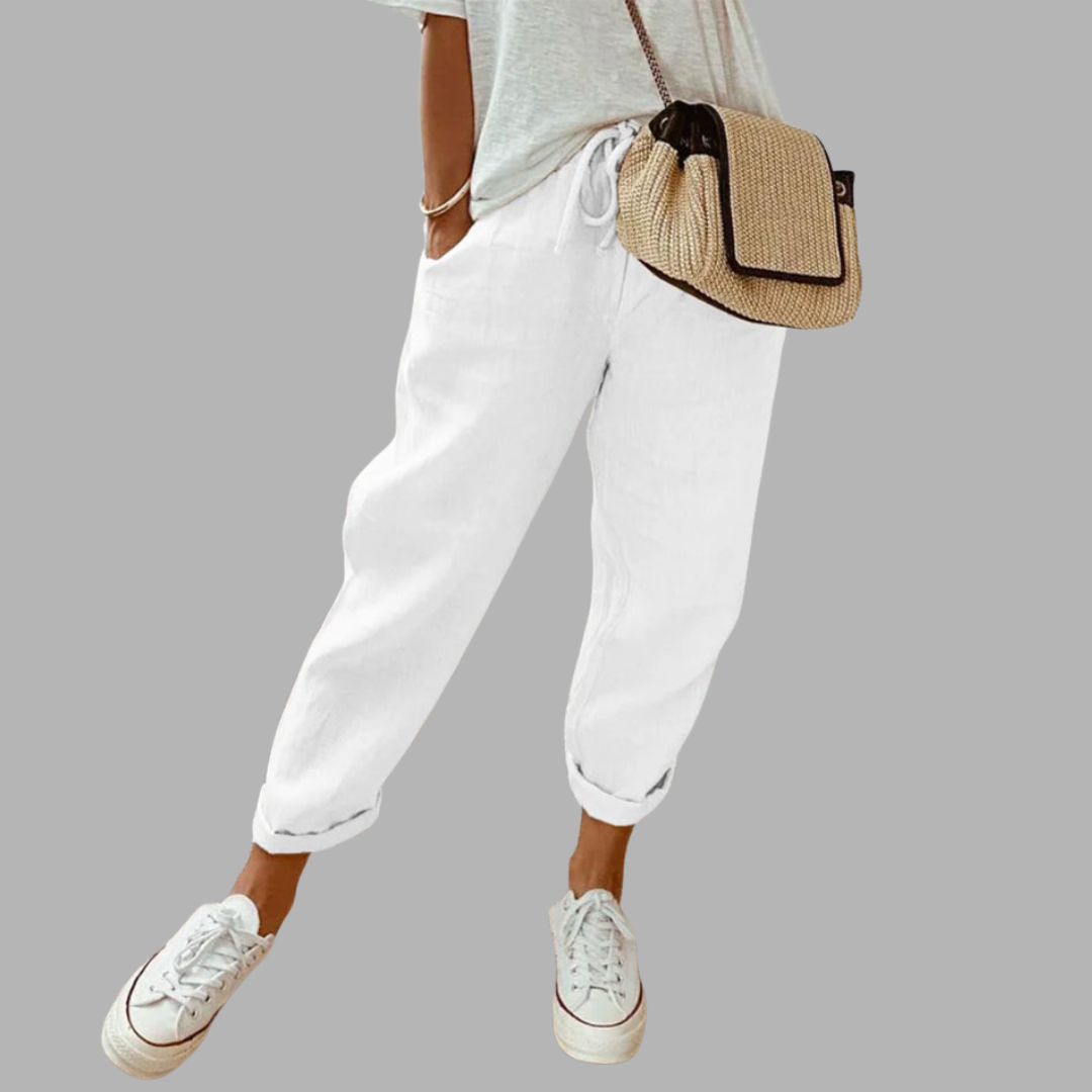 Boutique Eliza™ | Elegant cotton trousers