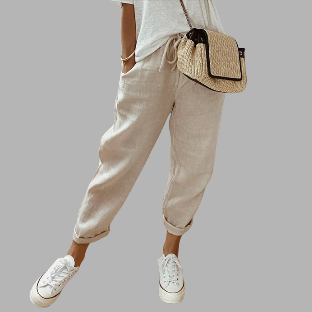 Boutique Eliza™ | Elegant cotton trousers