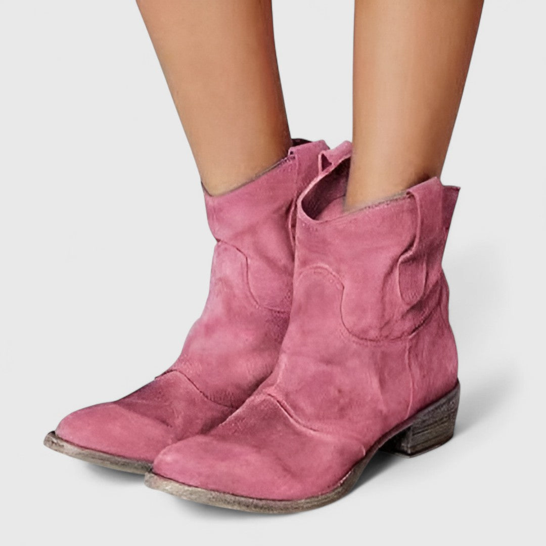 Rachel | Elegant Suede Everyday Boots