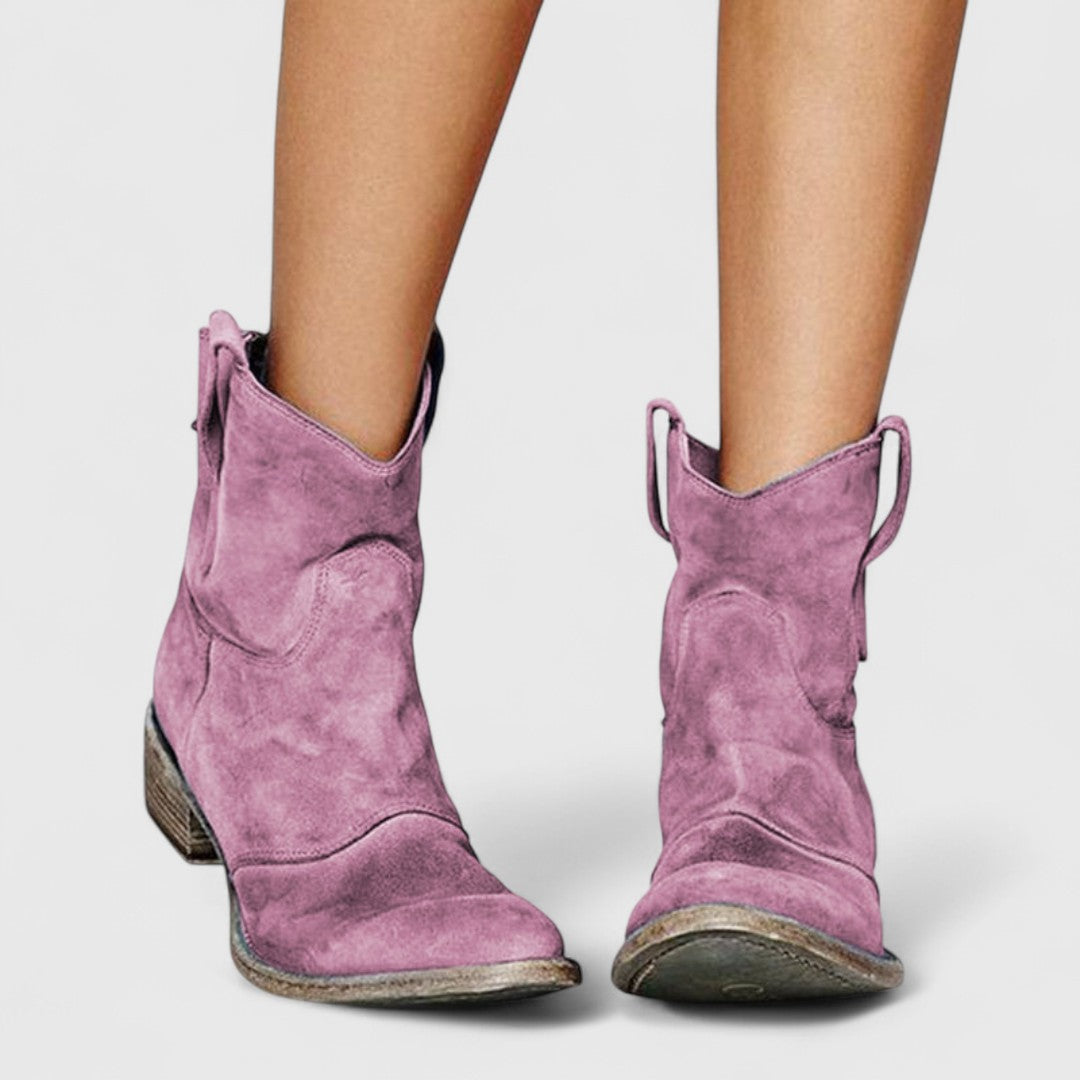 Rachel | Elegant Suede Everyday Boots