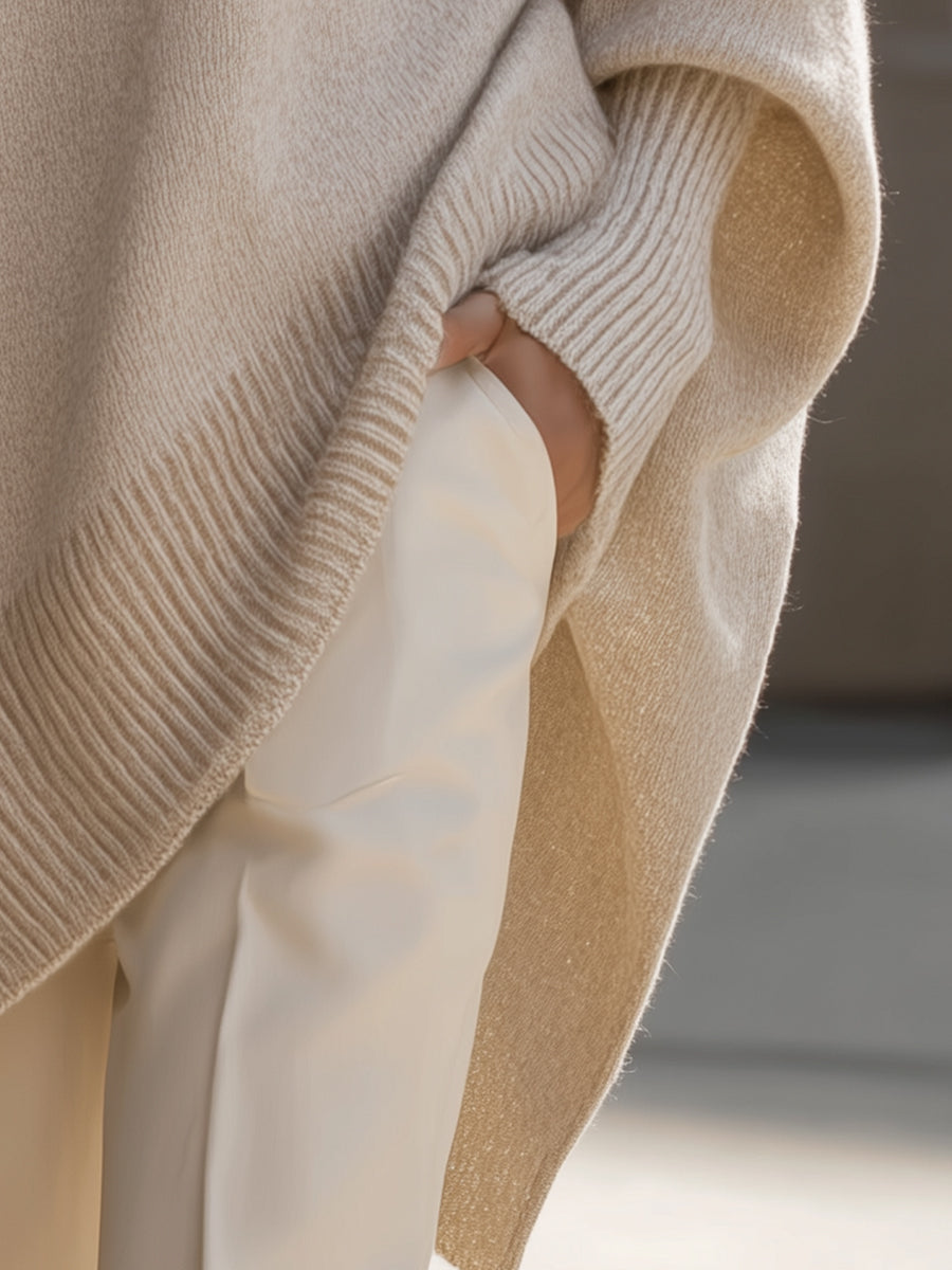Marise | Luxe Soft-Knit Oversized Poncho