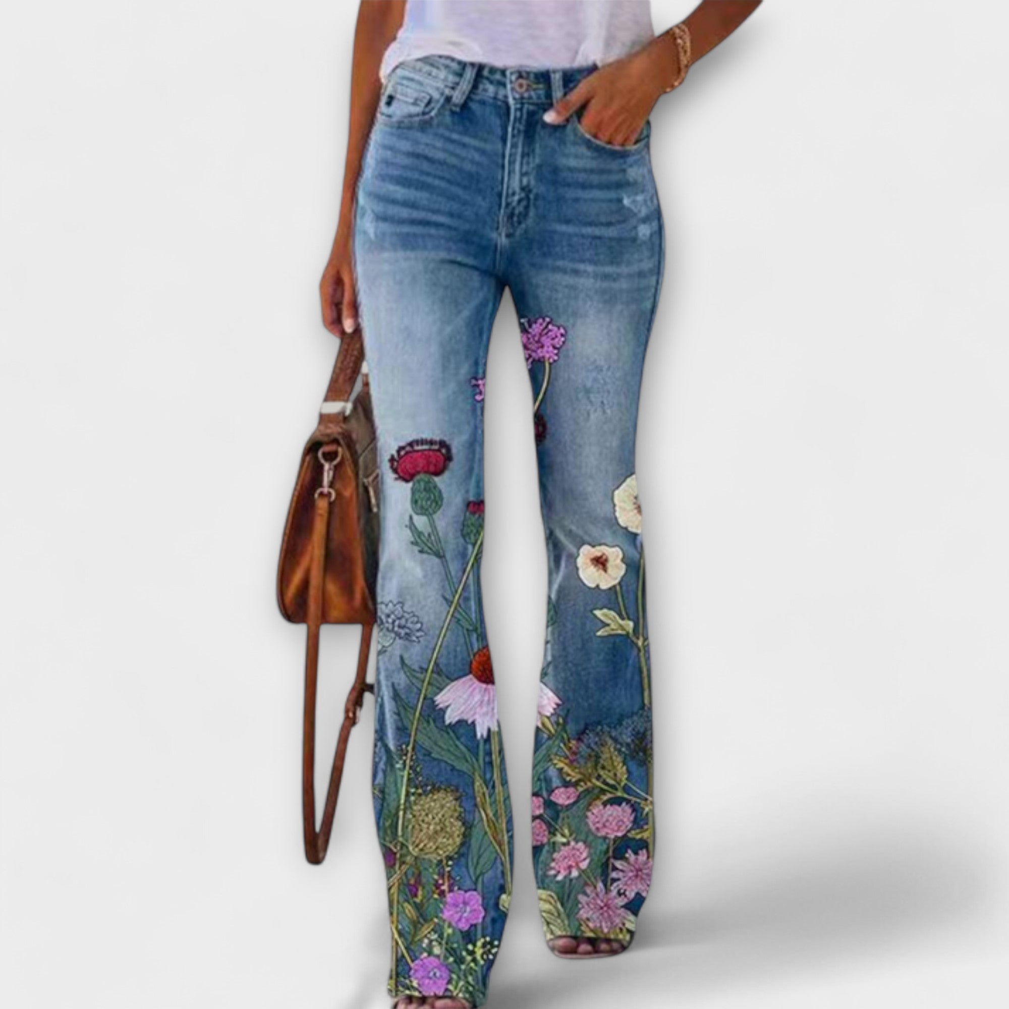 Boutique Eliza™ | Pants with flowers