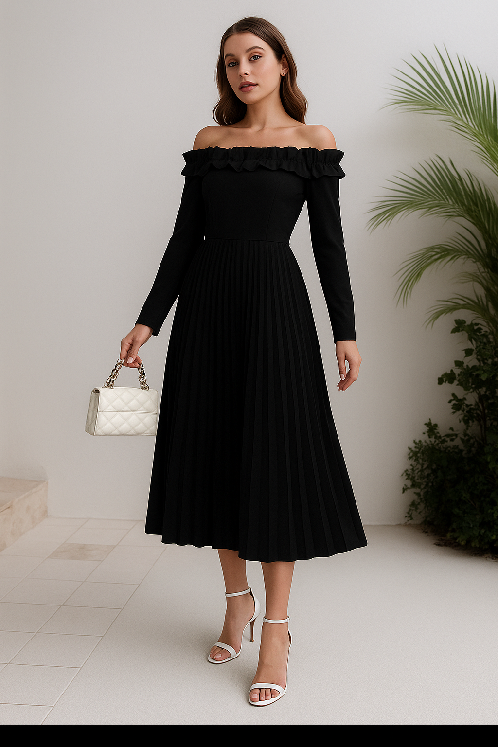 Carina | Stunning Off-Shoulder Maxi Dress