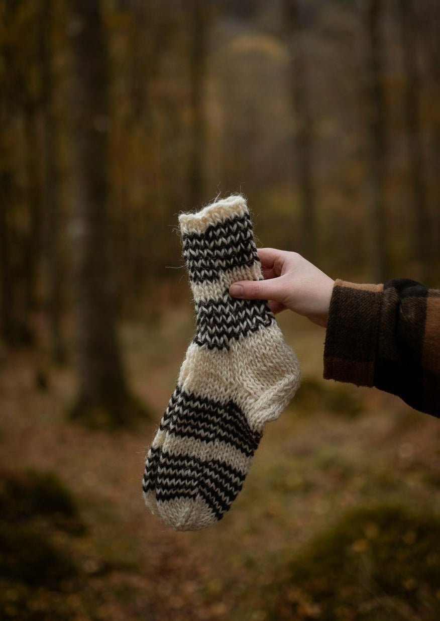Lucky Dip Hand-Woven Wool Women Socks