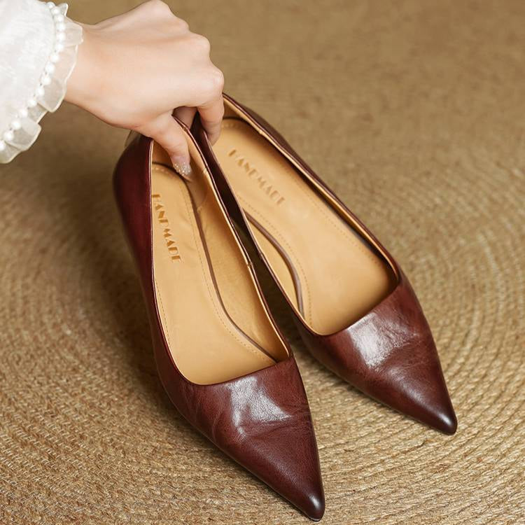Anok – Premium Leather Heels for Everyday Elegance