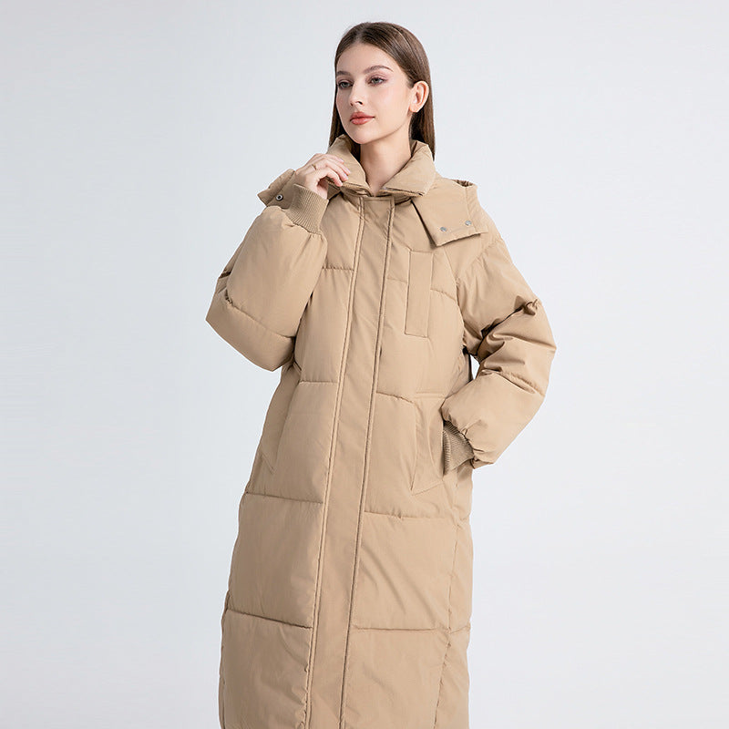 Isadora™ - Classic Hooded Long Puffer Coat