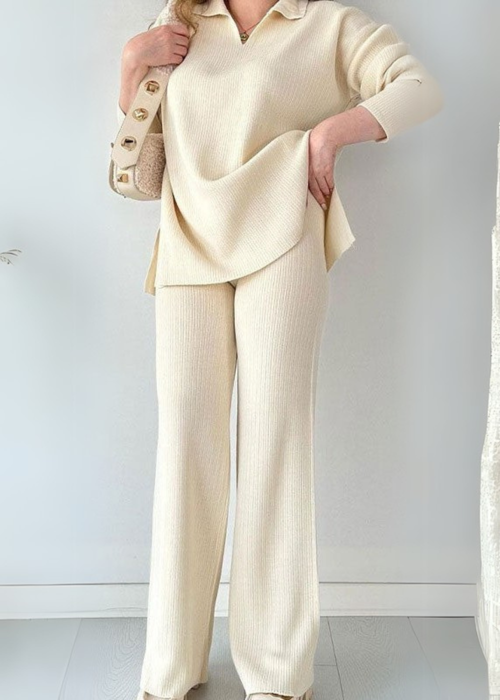 Boutique Eliza™ | Casual Women’s Ribbed 2-Piece Set