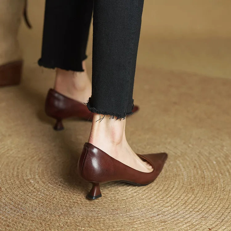 Anok – Premium Leather Heels for Everyday Elegance