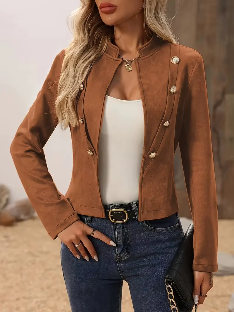 Mia - Short Retro Double-breasted Jacket