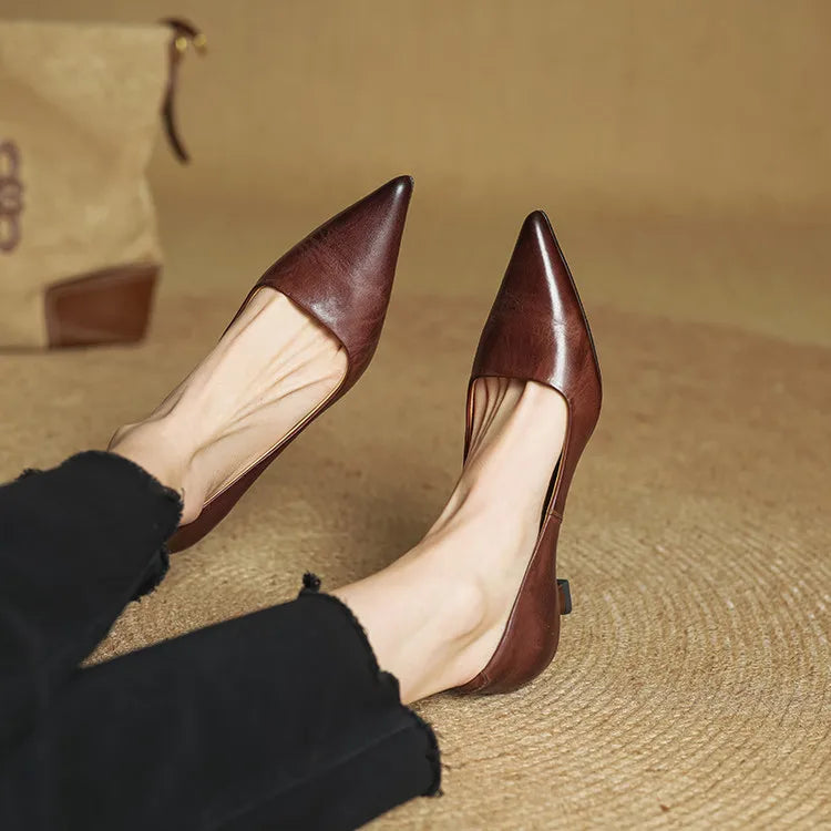 Anok – Premium Leather Heels for Everyday Elegance
