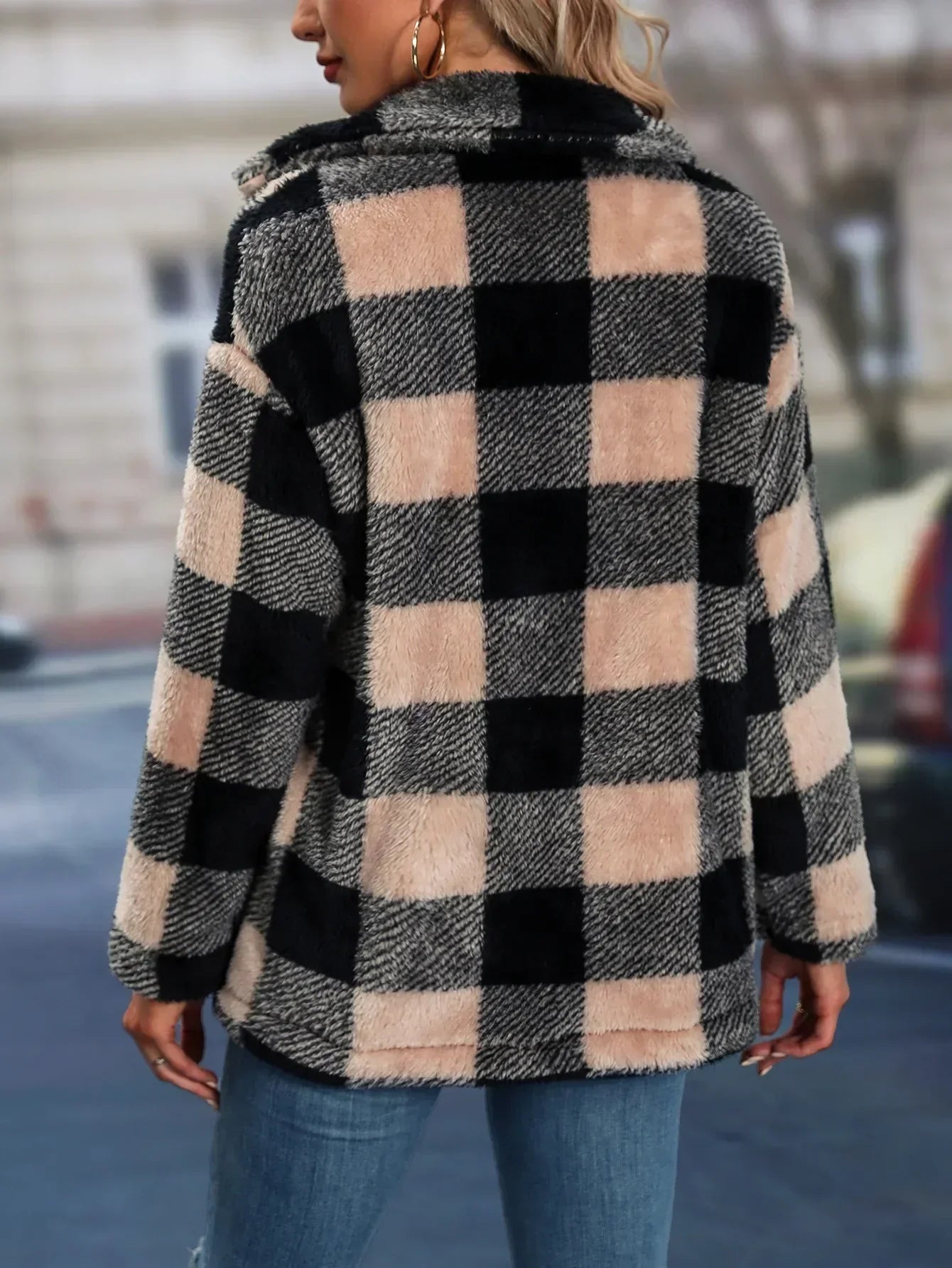 Lyra - Casual Checked Jacket