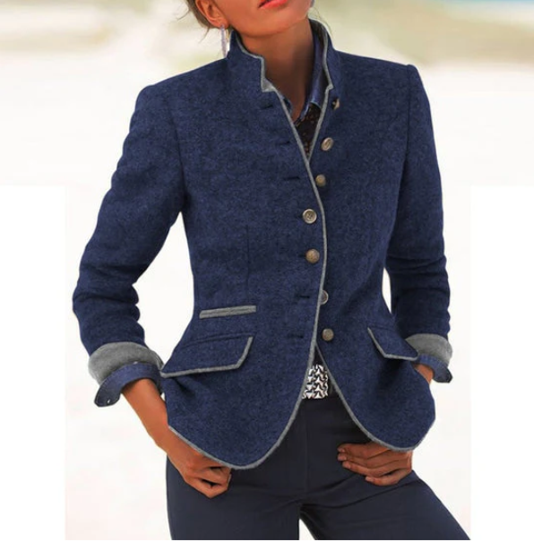 Grace - Women's Classic Wool Blend Blazer Limited Edition