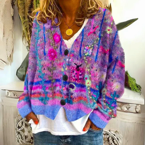 Boutique Eliza™ | Floral Cardigan