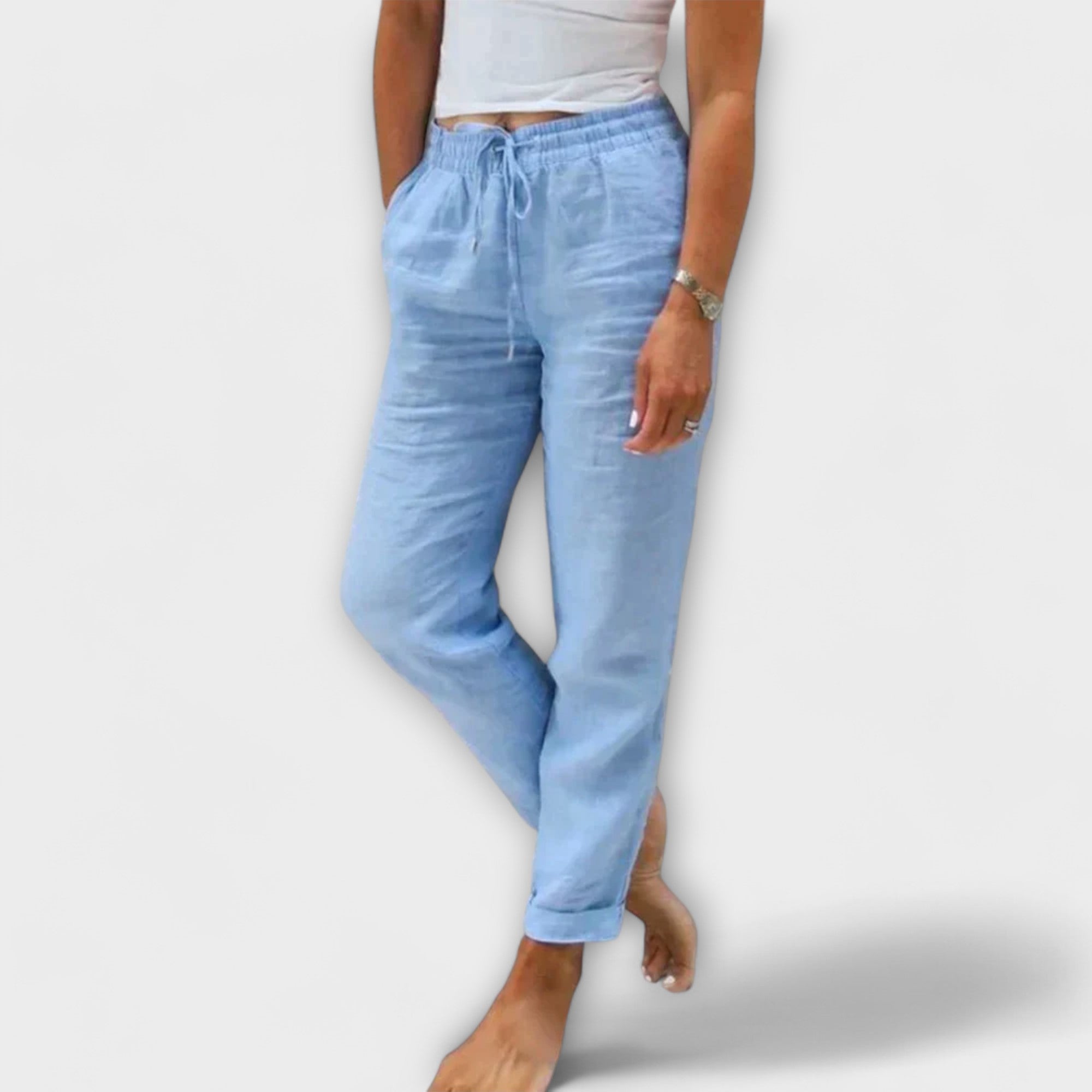 Boutique Eliza™ | Light linen trousers
