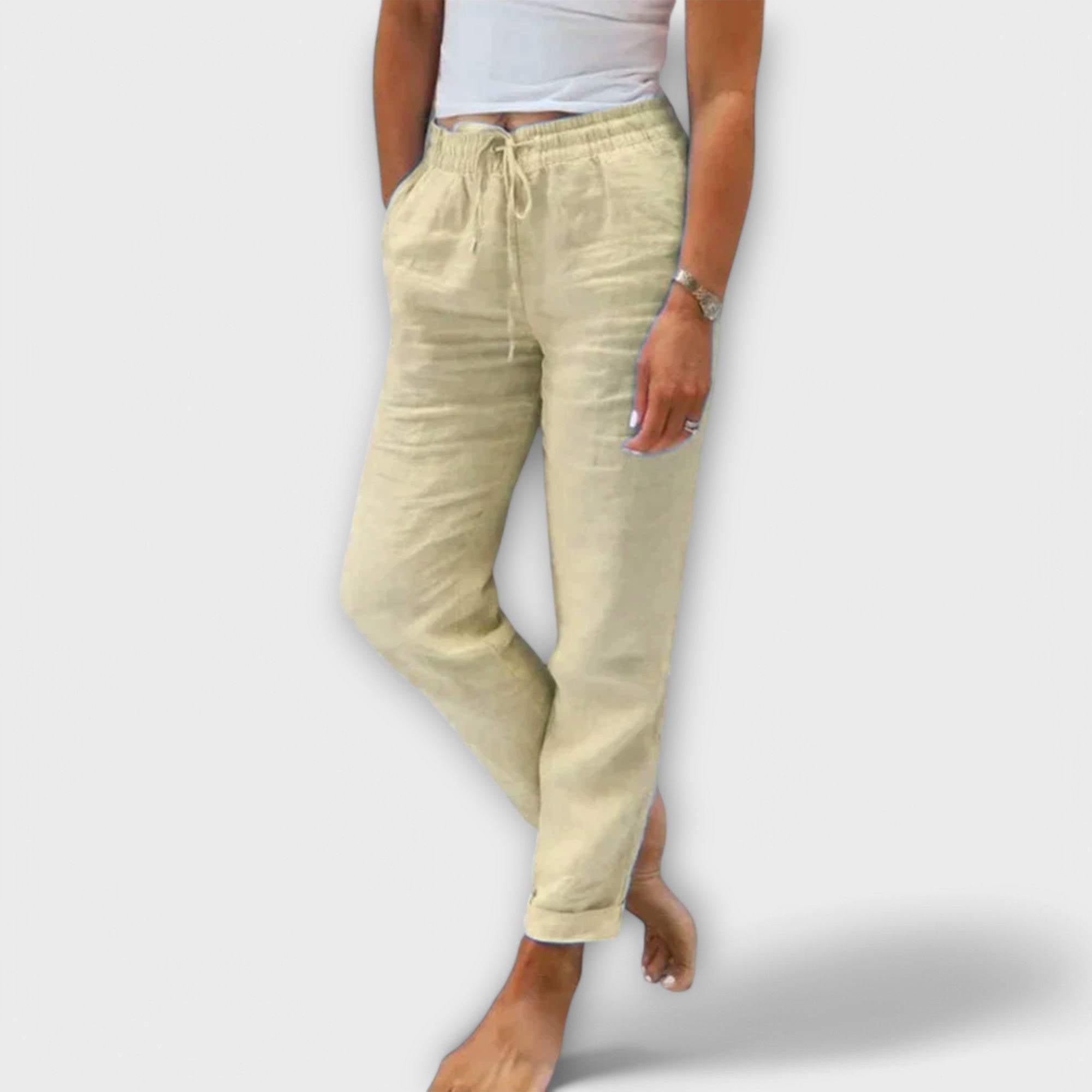 Boutique Eliza™ | Light linen trousers