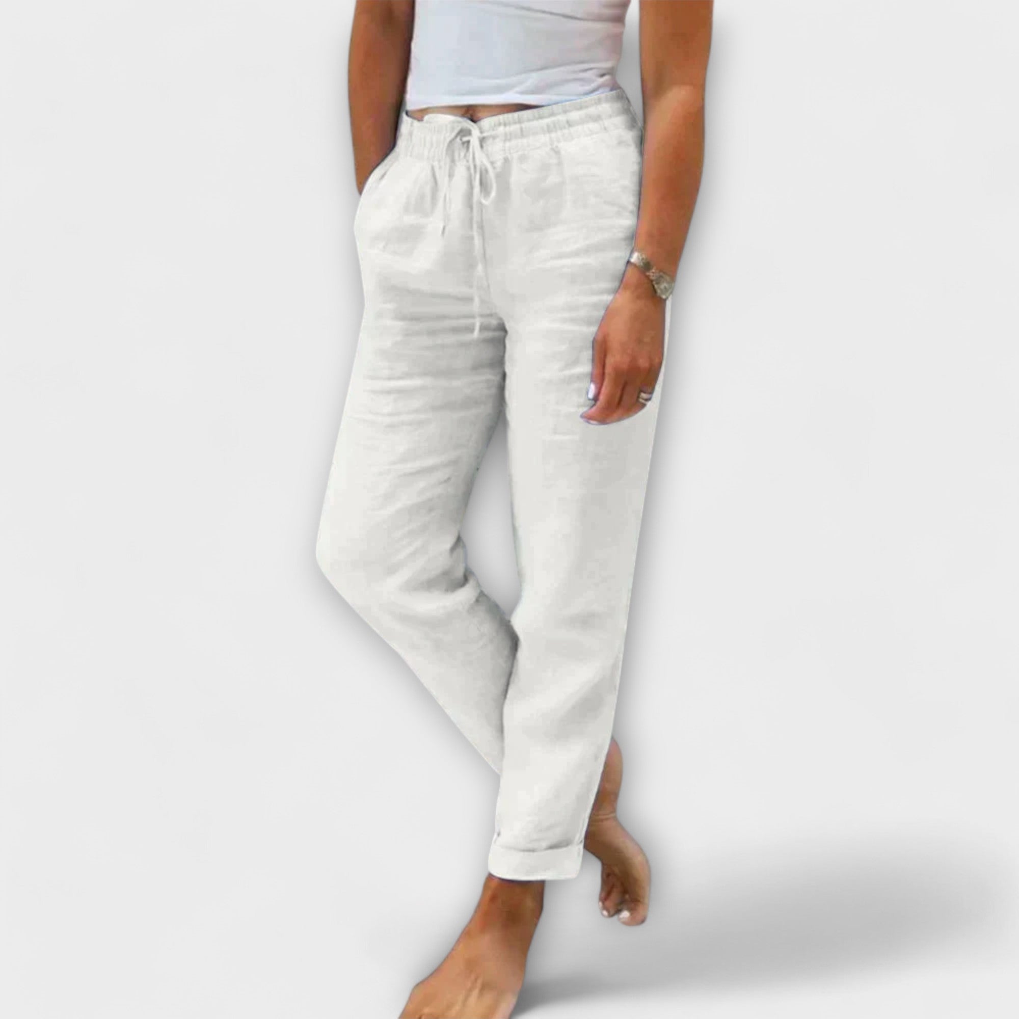 Boutique Eliza™ | Light linen trousers
