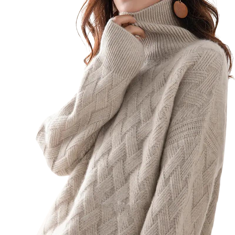 Saphira - Cashmere Turtleneck