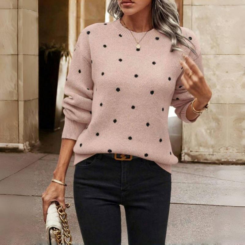 Boutique Eliza™ | Polka Dot Knitted Sweater