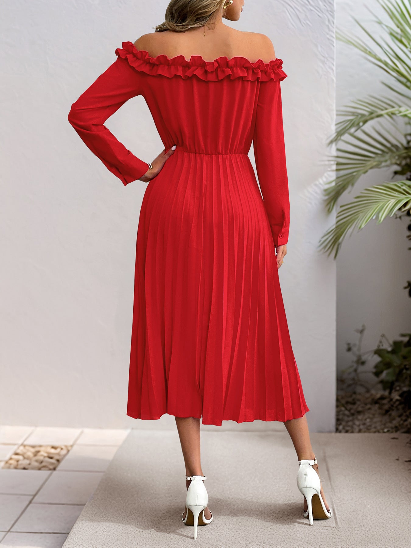 Carina | Stunning Off-Shoulder Maxi Dress