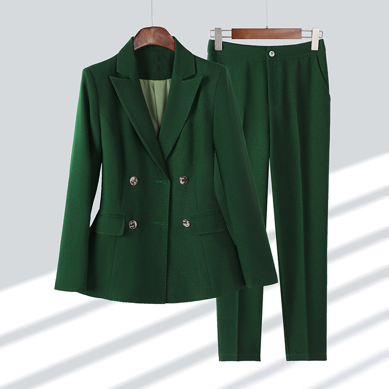 Boutique Eliza™ | Classic 4-Button Blazer with Matching Pants Set