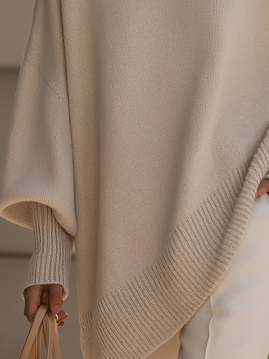 Marise | Luxe Soft-Knit Oversized Poncho