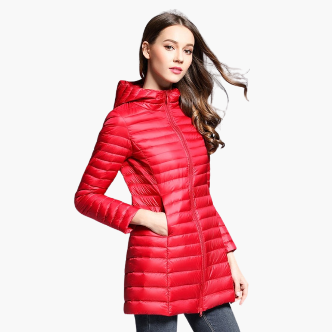 Boutique Eliza™ | Slim Hooded Down Jacket