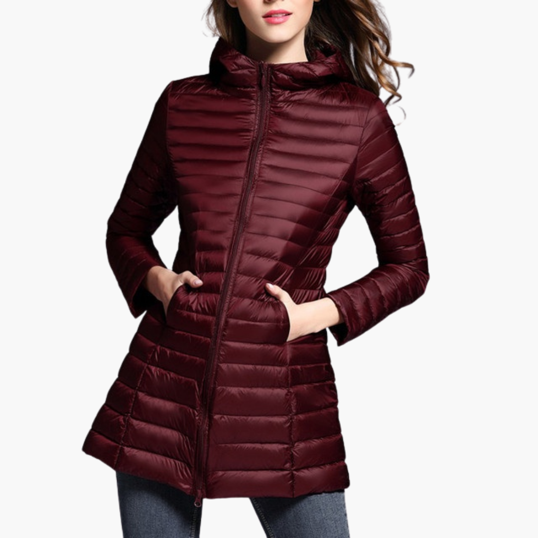Boutique Eliza™ | Slim Hooded Down Jacket