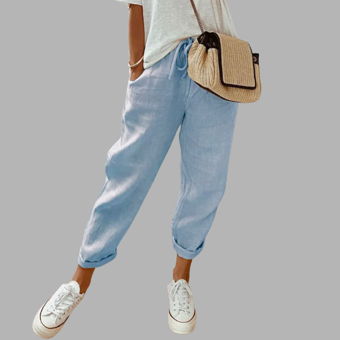 Boutique Eliza™ | Elegant cotton trousers