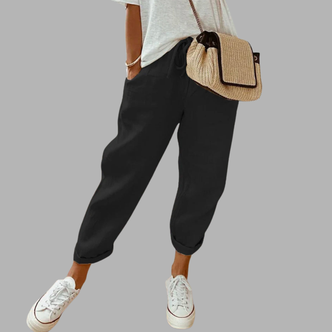 Boutique Eliza™ | Elegant cotton trousers