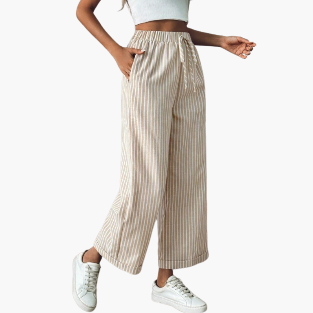 Boutique Eliza™ | Street Style Wide-Leg Trousers