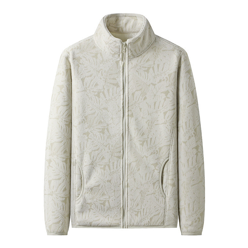 Boutique Eliza™ | Camo-Style Fleece Jacket with Shearling Lining