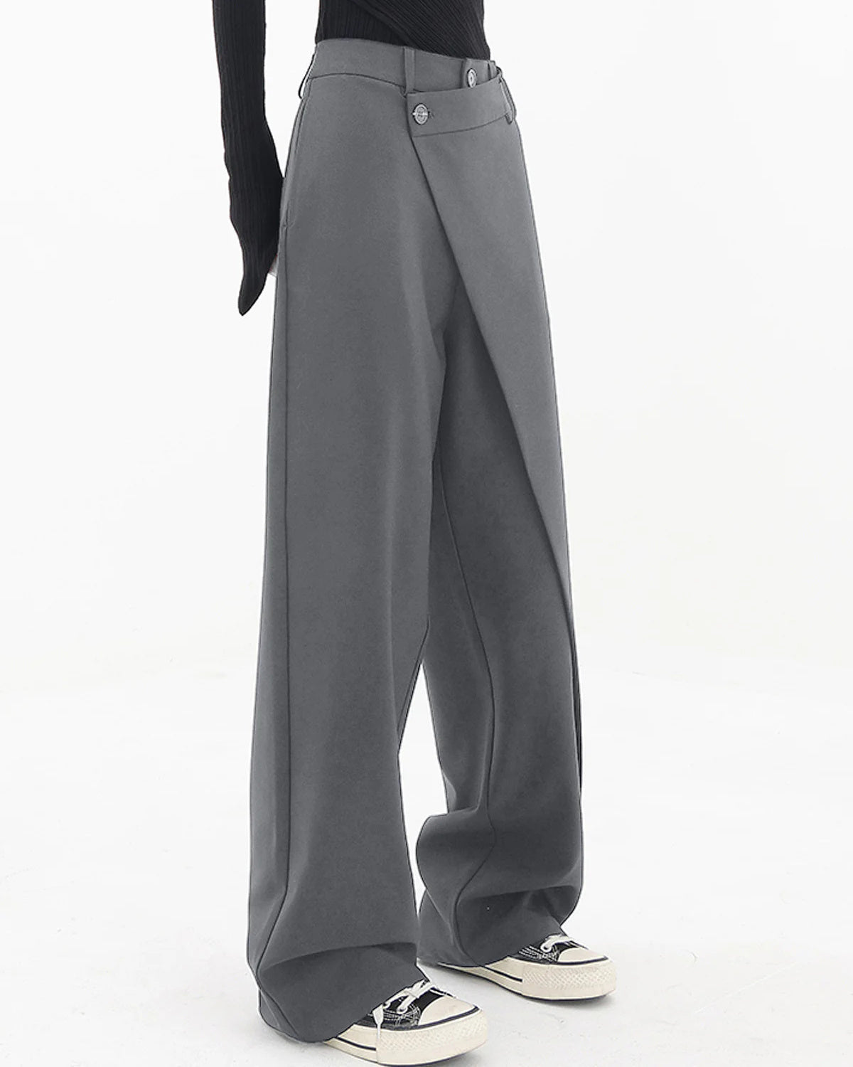 Boutique Eliza™ | Irregular Wide-Leg Trousers