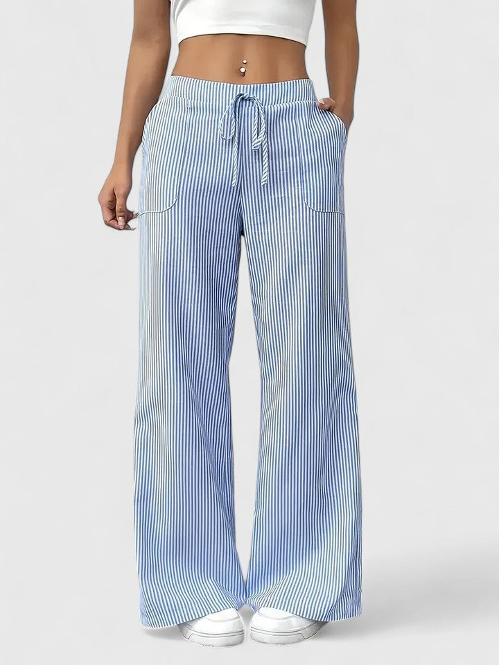Boutique Eliza™ | Comfortable Wide-Leg Trousers with Elegant Details