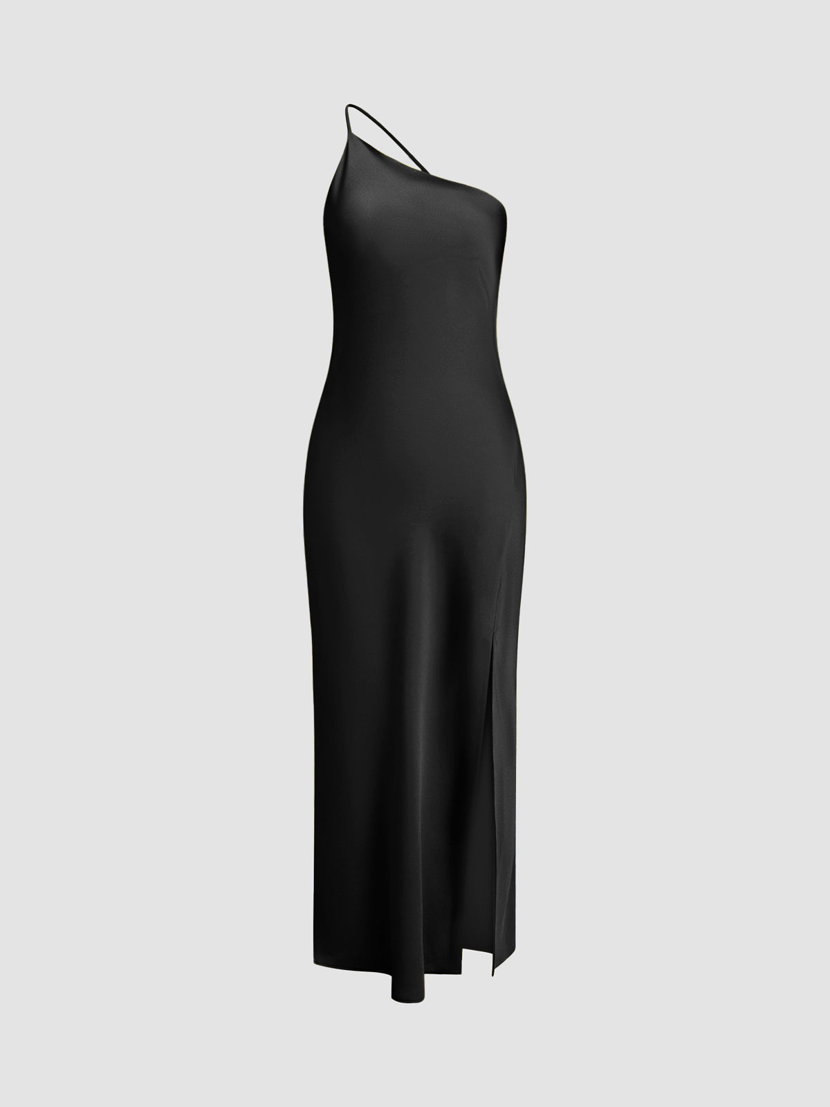 Amaris - Open Back Satin Maxi Dress