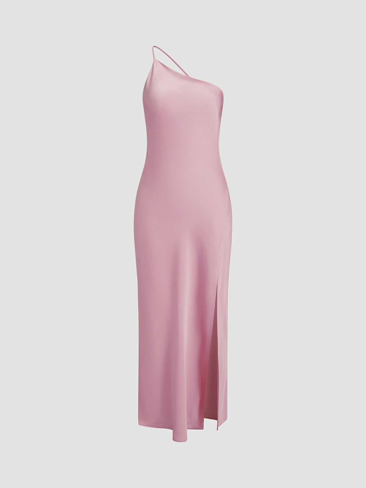 Amaris - Open Back Satin Maxi Dress