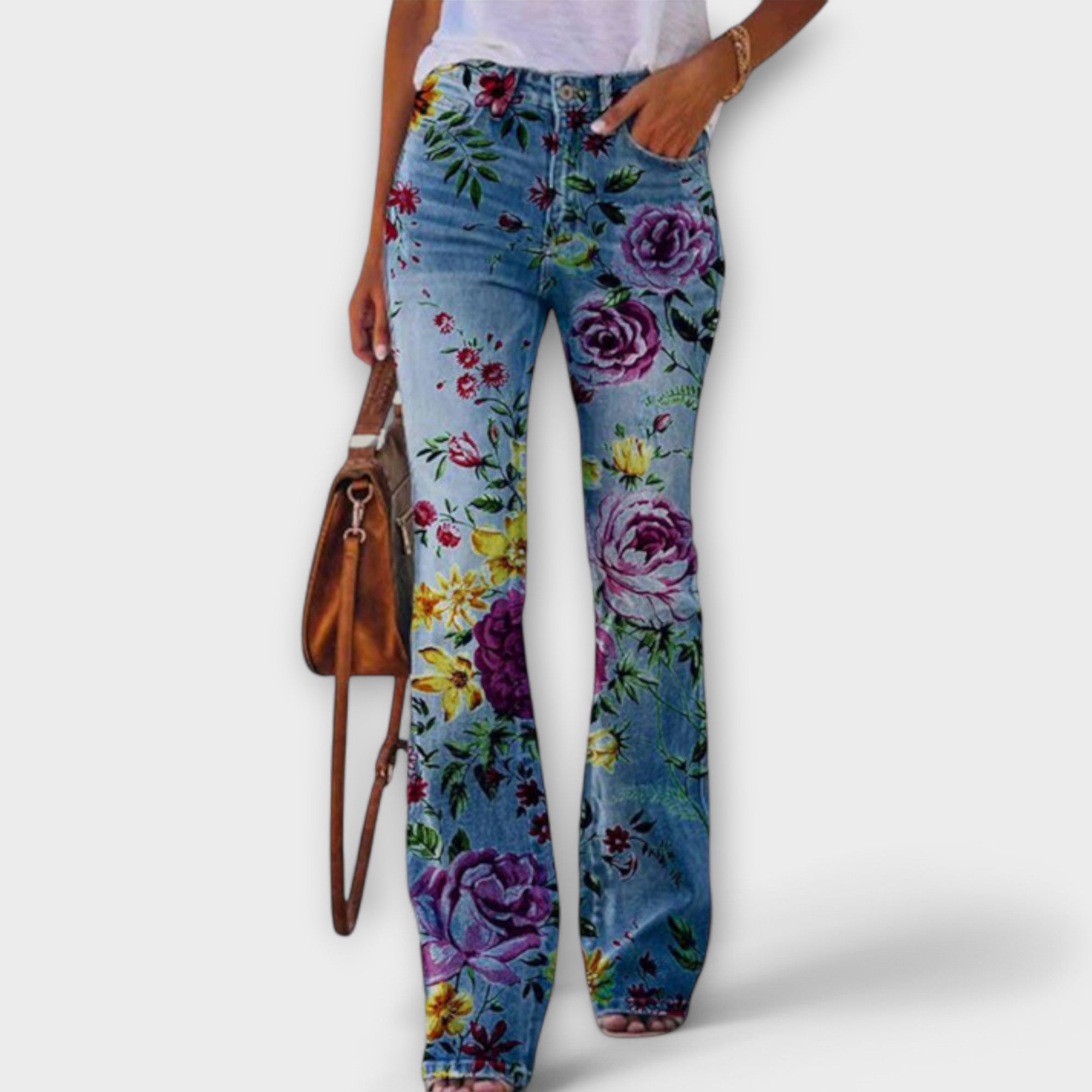 Boutique Eliza™ | Pants with flowers