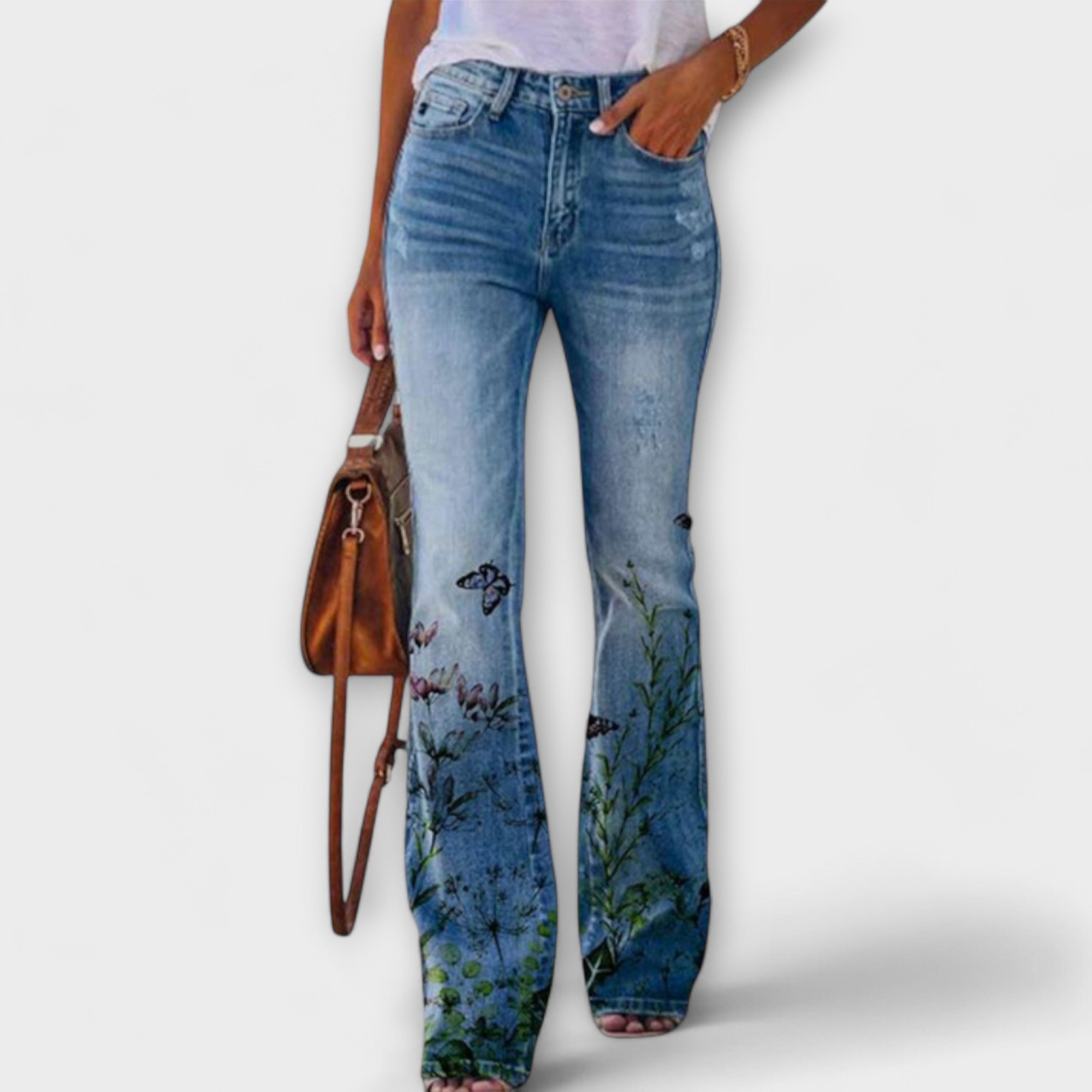Boutique Eliza™ | Pants with flowers