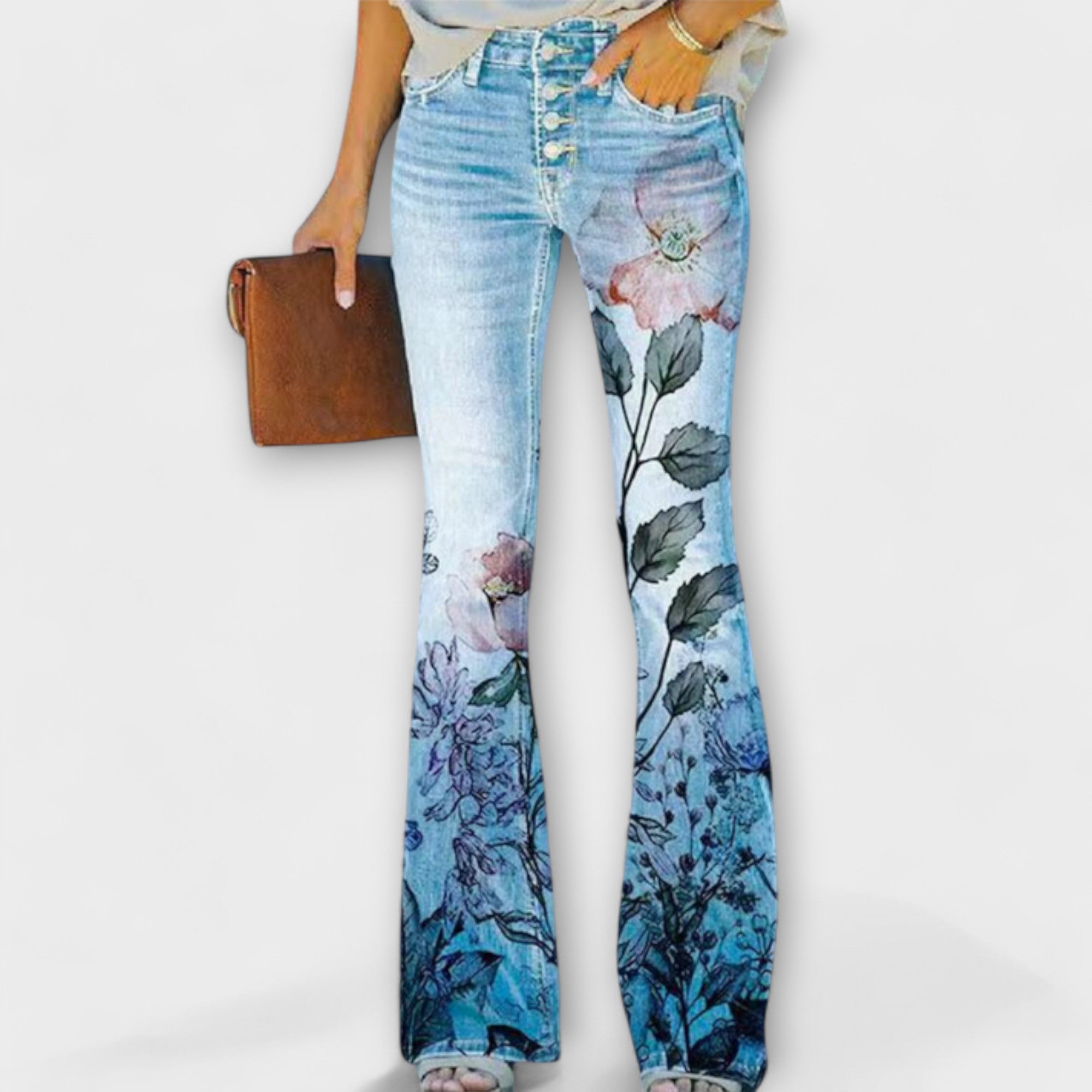 Boutique Eliza™ | Pants with flowers