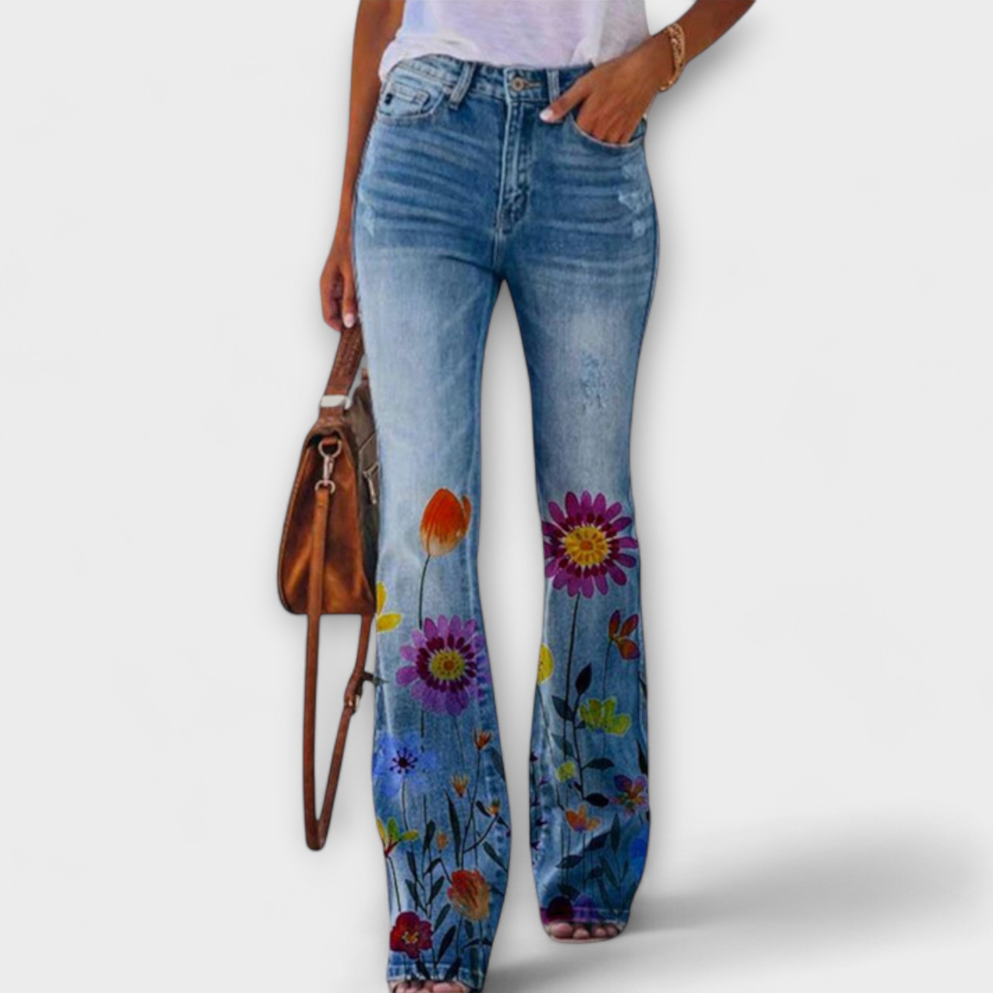Boutique Eliza™ | Pants with flowers