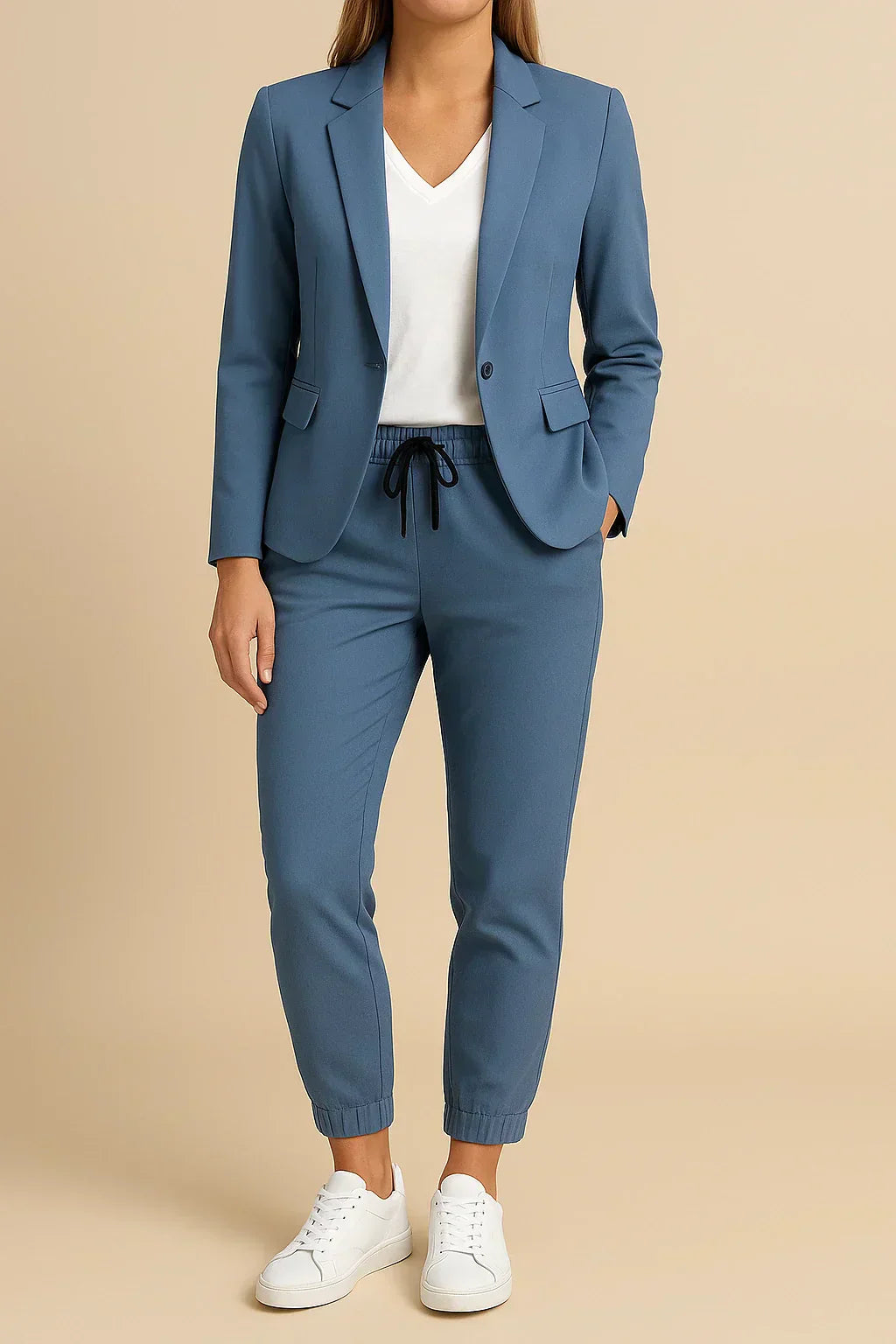 Boutique Eliza™ | Women’s Bold Style Blazer & Trousers Set