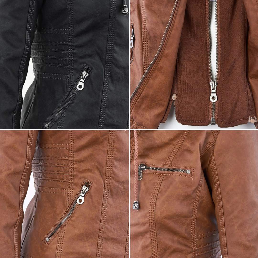 Boutique Eliza™ | Weatherproof Hooded Jacket