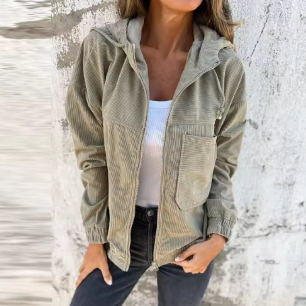 Imogen - Trendy vest with zipper