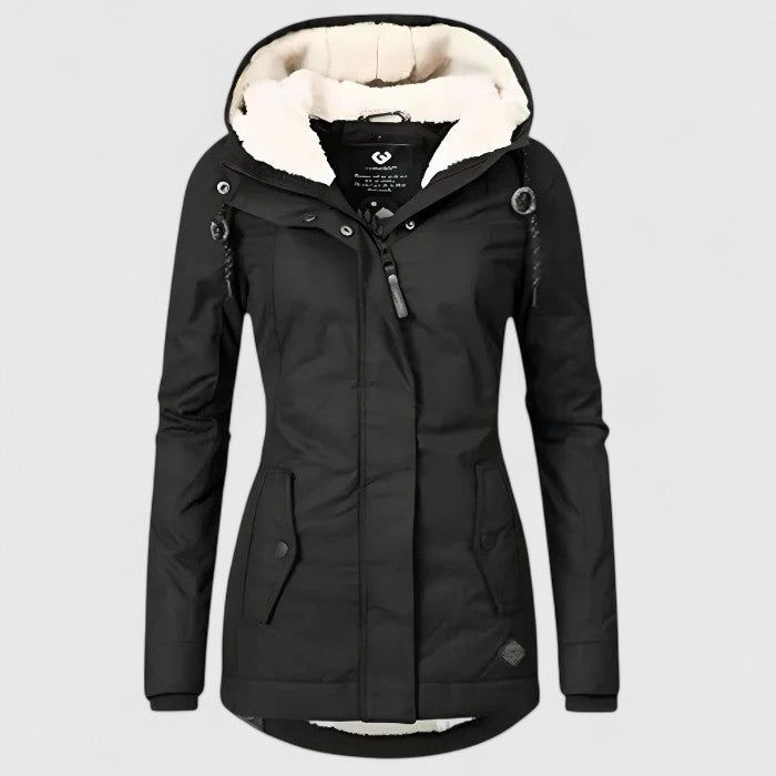 Siena | Waterproof winter coat with hood