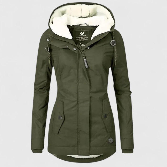 Siena | Waterproof winter coat with hood