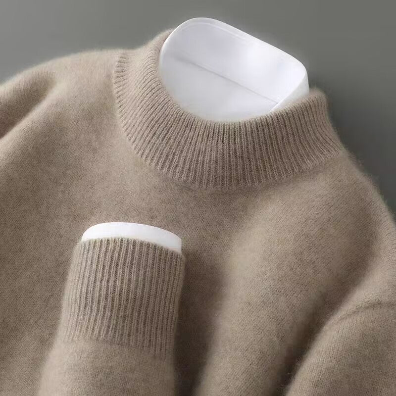 Arlington Cashmere Roll-Neck Jumper