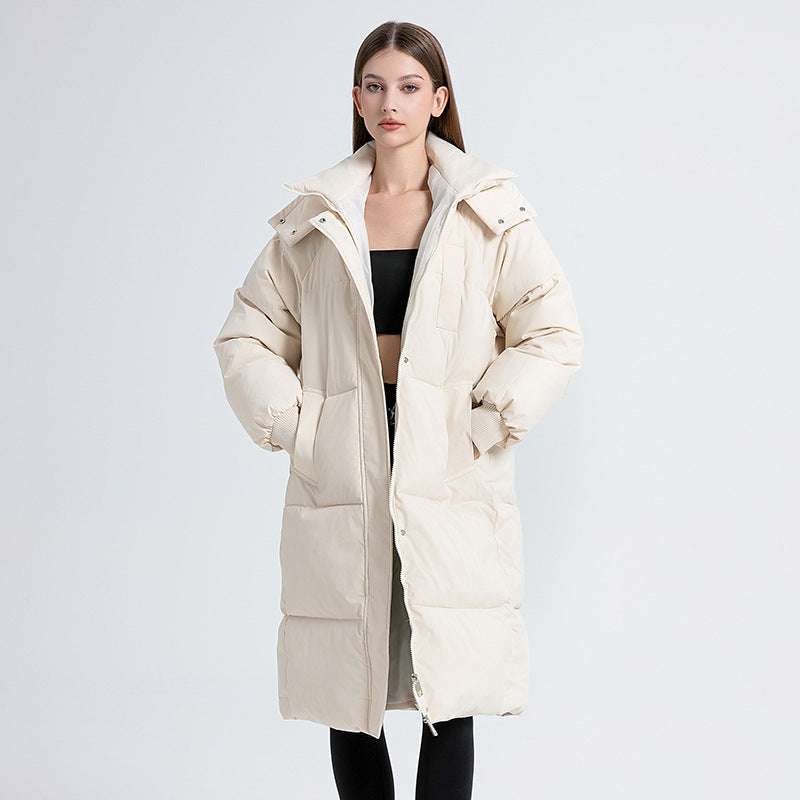 Isadora™ - Classic Hooded Long Puffer Coat