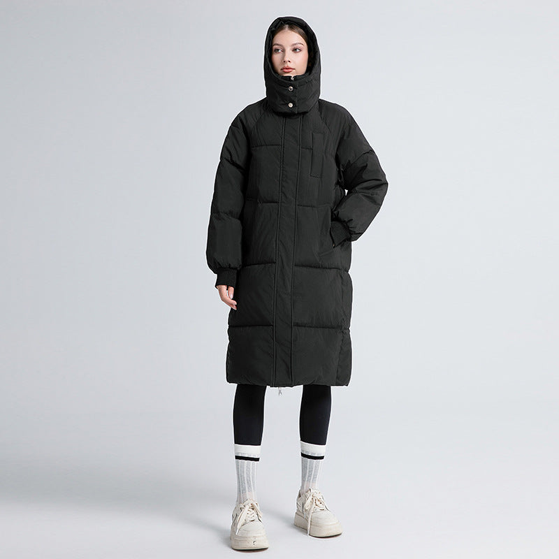 Isadora™ - Classic Hooded Long Puffer Coat